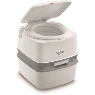 1 - Porta Potti Qube 165 Banheiro químico portátil ThetFord para acampamento em barco campista